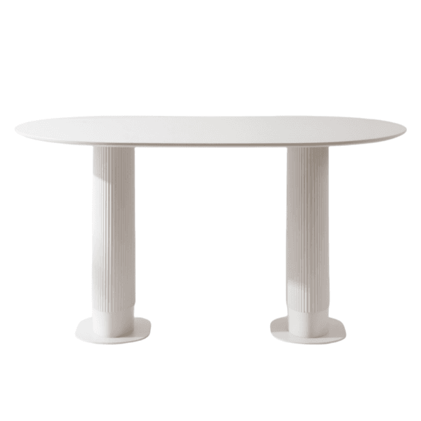 שולחן פינת אוכל מעוצבת דגם 805 צבע לבן