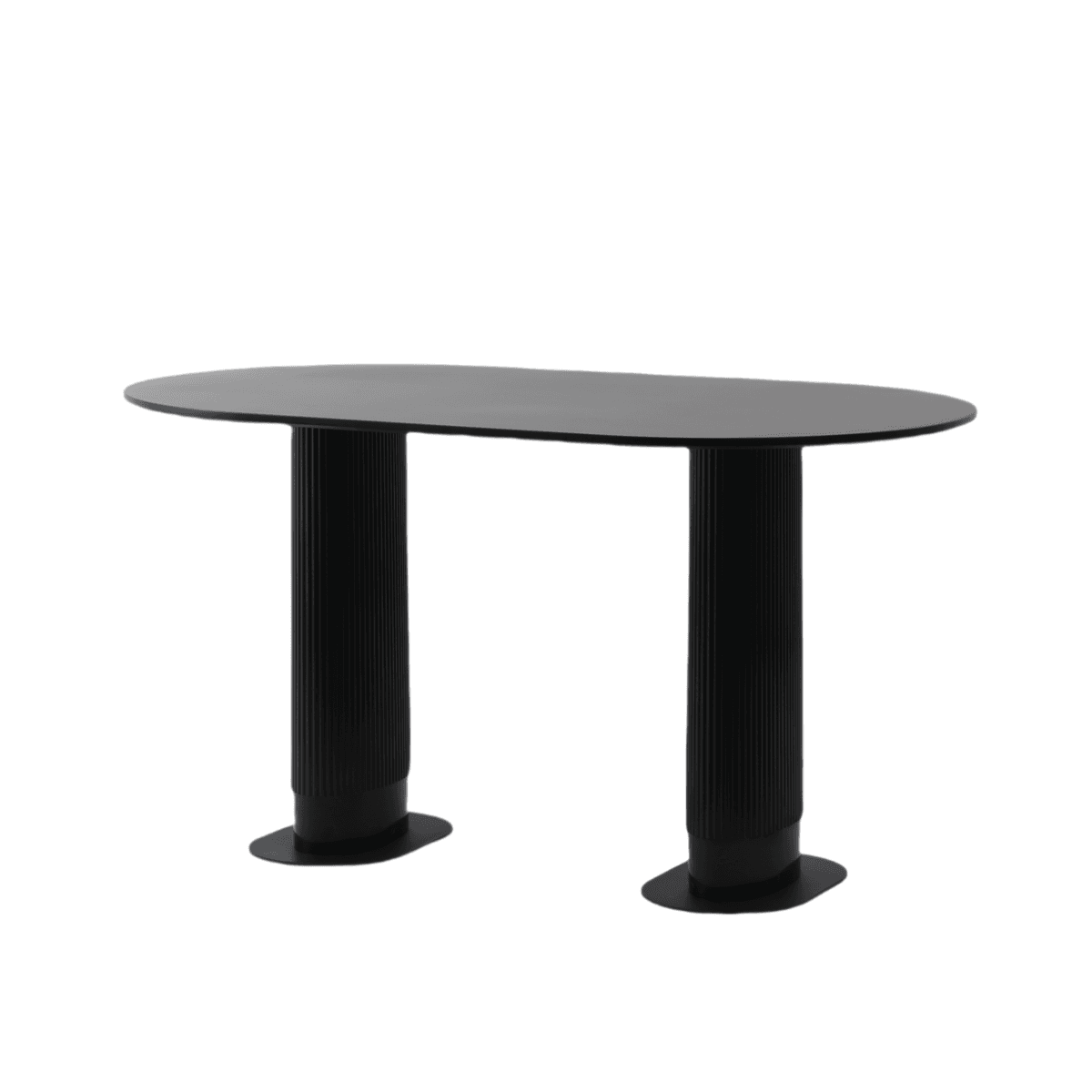 ⁦שולחן פינת אוכל מעוצבת דגם 805 צבע שחור⁩ – תמונה ⁦2⁩