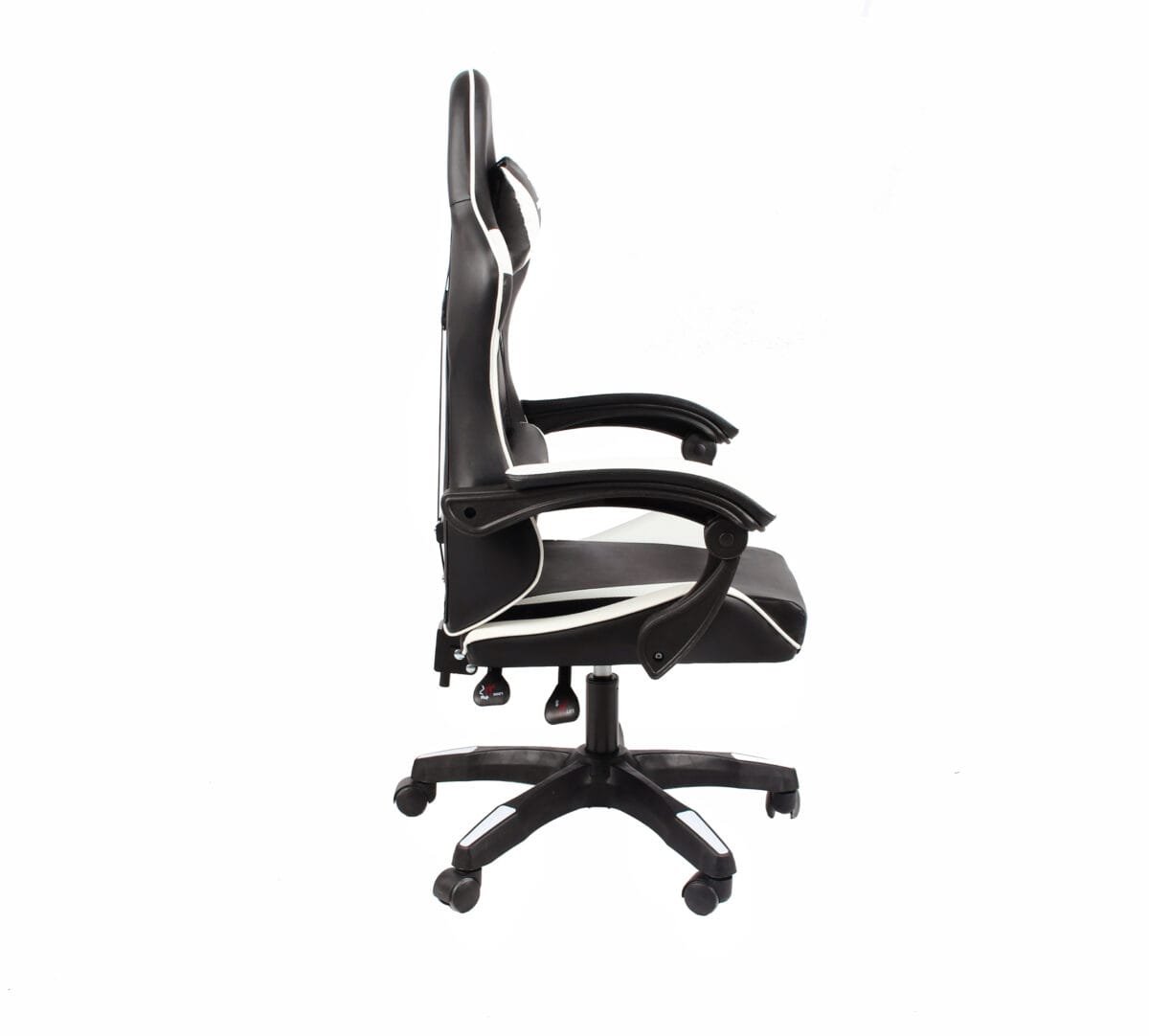 ⁦כיסא גיימינג Tesla דגם 7305 בצבע לבן⁩ – תמונה ⁦3⁩