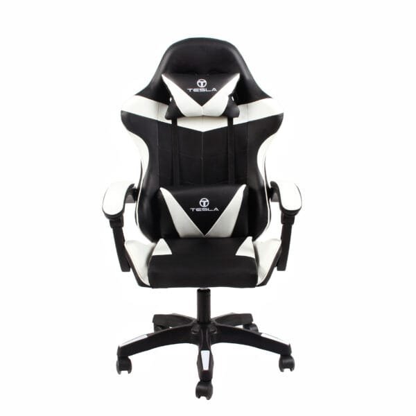 כיסא גיימינג Tesla דגם 7305 בצבע לבן
