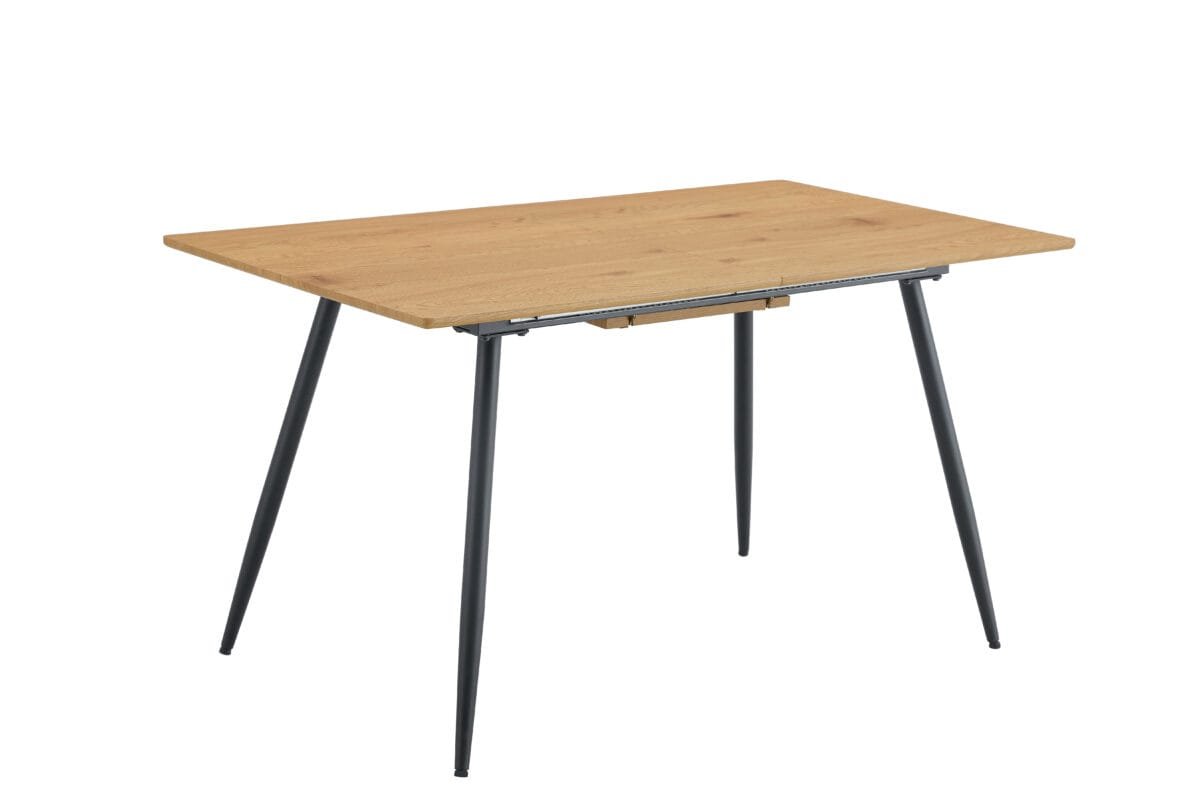 ⁦שולחן פינת אוכל נפתח בצבע עץ אלון דגם 802⁩ – תמונה ⁦6⁩