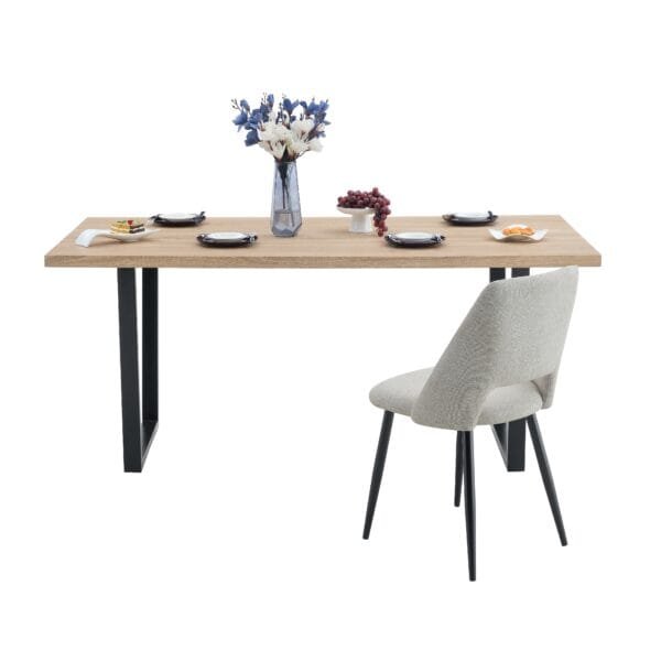 שולחן פינת אוכל בצבע עץ אלון דגם 803