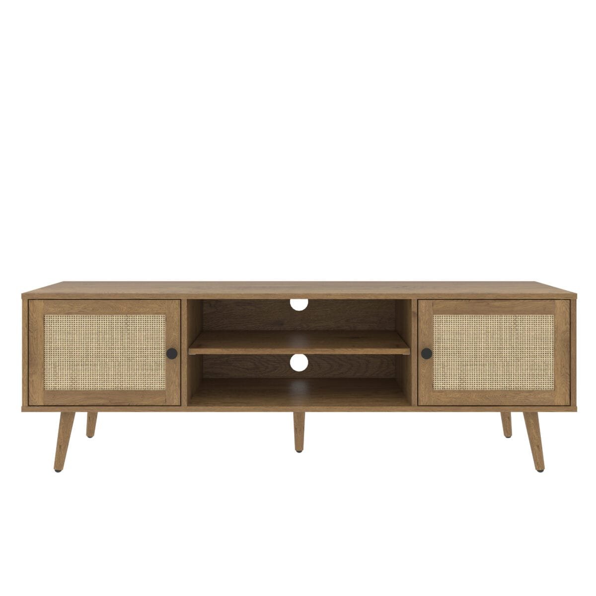 ⁦מזנון טלוויזיה דמוי ראטן לסלון באורך 150 ס"מ דגם 4079⁩ – תמונה ⁦3⁩