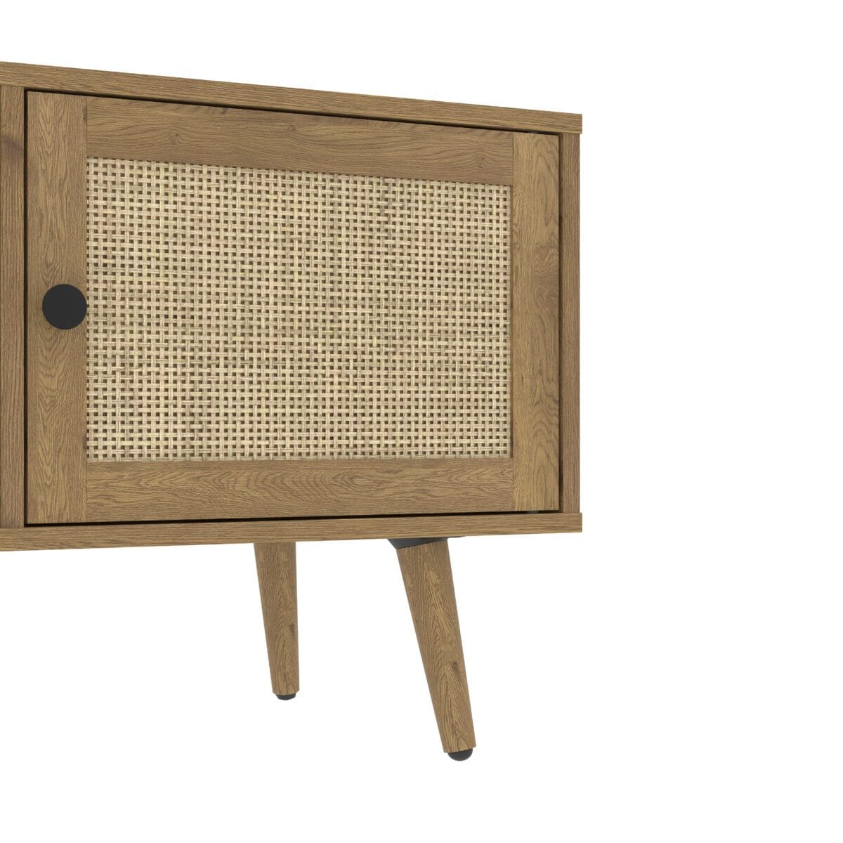 ⁦מזנון טלוויזיה דמוי ראטן לסלון באורך 150 ס"מ דגם 4079⁩ – תמונה ⁦5⁩