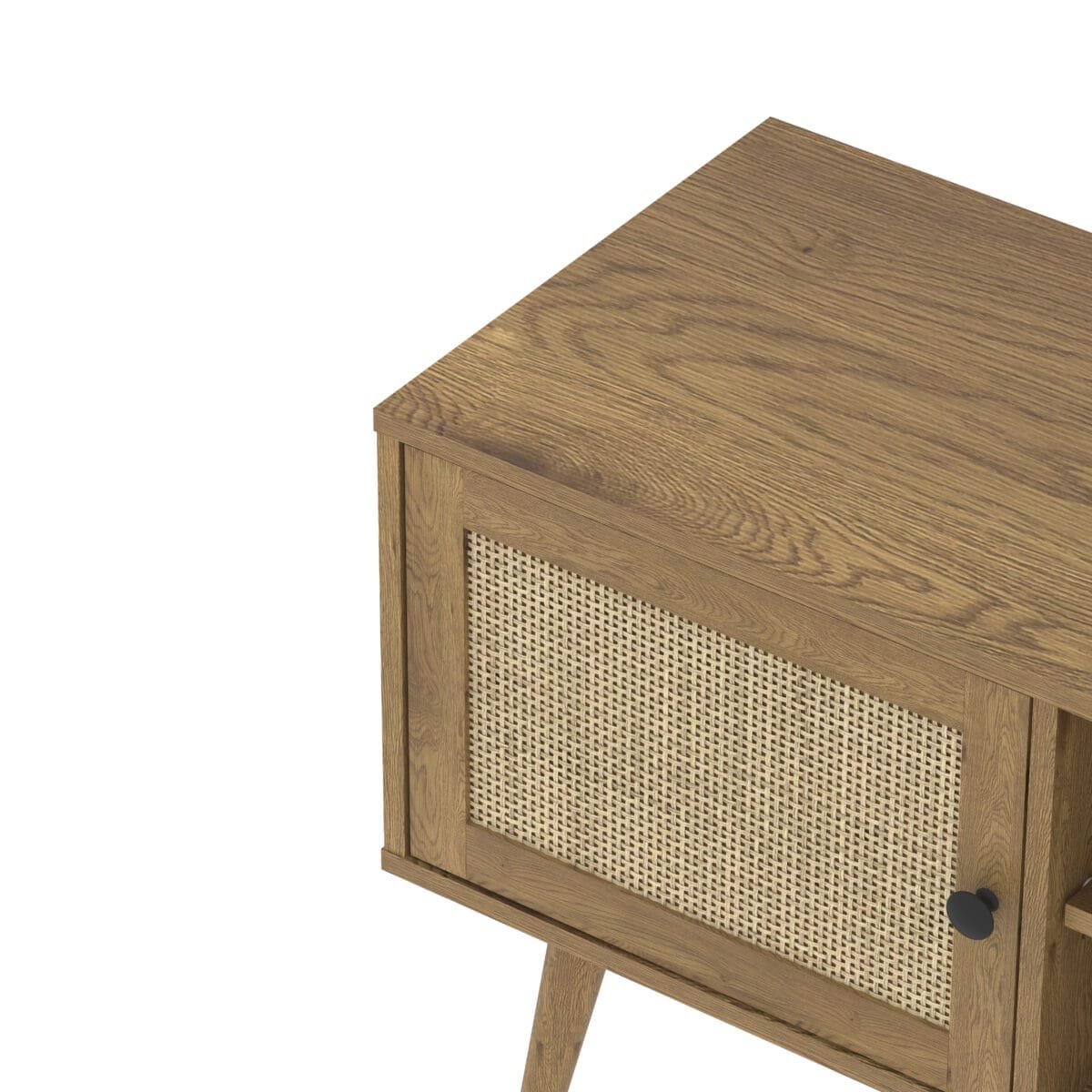 ⁦מזנון טלוויזיה דמוי ראטן לסלון באורך 150 ס"מ דגם 4079⁩ – תמונה ⁦6⁩