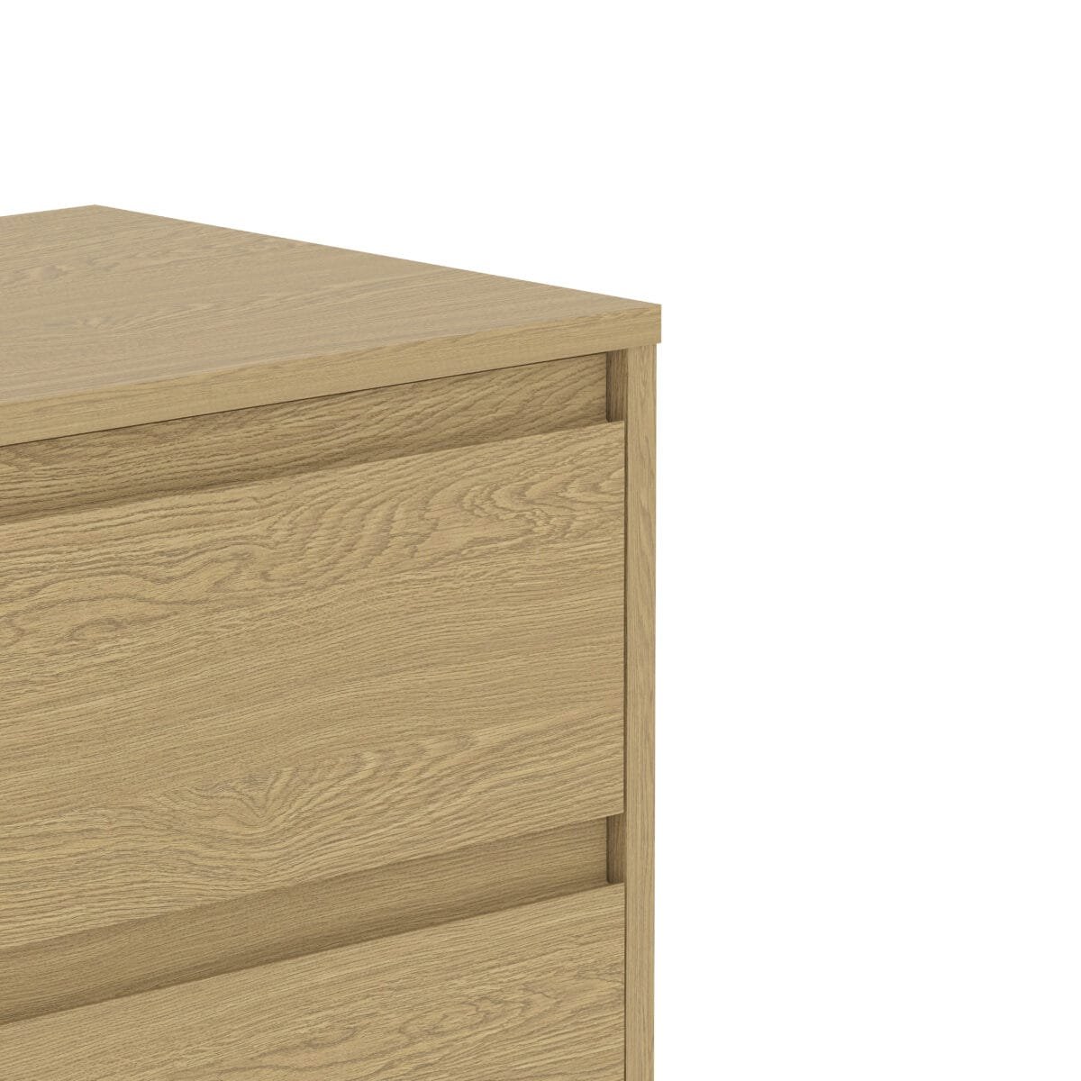 ⁦שידת לילה מעוצבת לצד המיטה בצבע אלון דגם 3071 מבית Step Up⁩ – תמונה ⁦7⁩