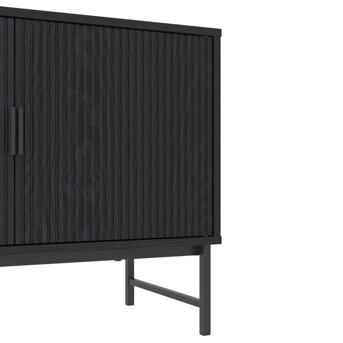 ⁦מזנון טלוויזיה יוקרתי לסלון דגם 4055 באורך 160 ס"מ צבע שחור⁩ – תמונה ⁦6⁩