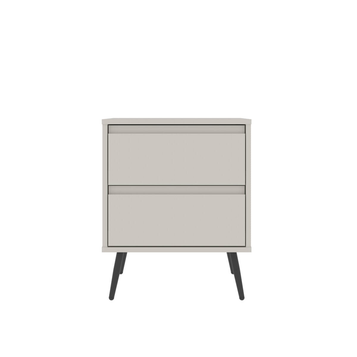 ⁦שידת לילה מעוצבת לצד המיטה בצבע סהרה דגם 3071⁩ – תמונה ⁦3⁩