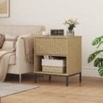 שידת לילה מעוצבת לצד המיטה בצבע אלון דגם 3073 מבית Step Up – עשויה פלטת MDF בציפוי PVC דמוי עץ בצבע אלון כולל עיצוב מודרני ו-משלוח מהיר. הזמינו עכשיו!