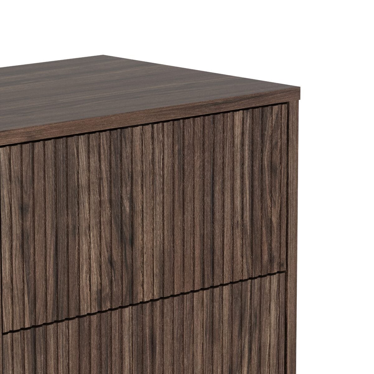 ⁦שידת לילה יוקרתית לצד המיטה בצבע אגוז דגם 3074⁩ – תמונה ⁦8⁩