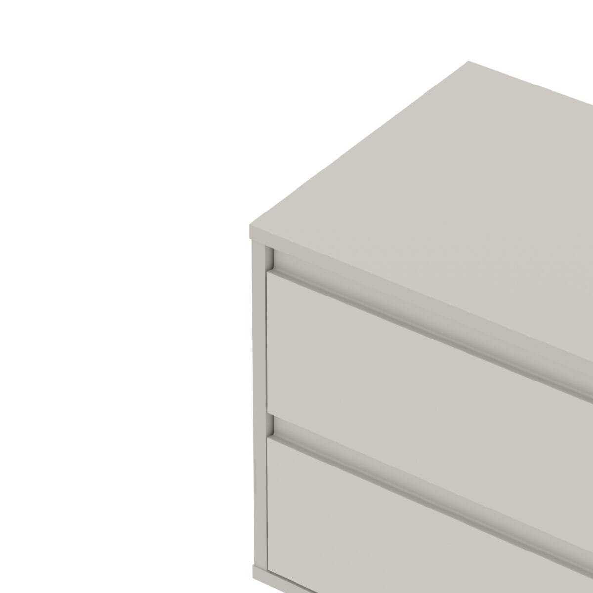 ⁦שידת לילה מעוצבת לצד המיטה בצבע סהרה דגם 3071⁩ – תמונה ⁦4⁩