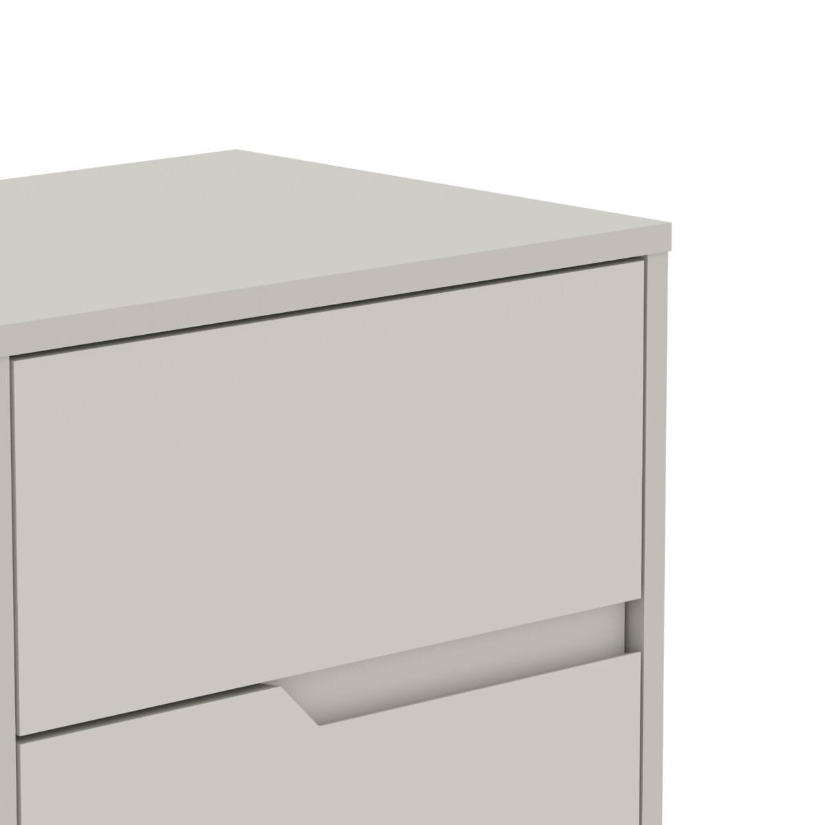 ⁦שידת לילה מעוצבת לצד המיטה בצבע סהרה דגם 3072⁩ – תמונה ⁦8⁩