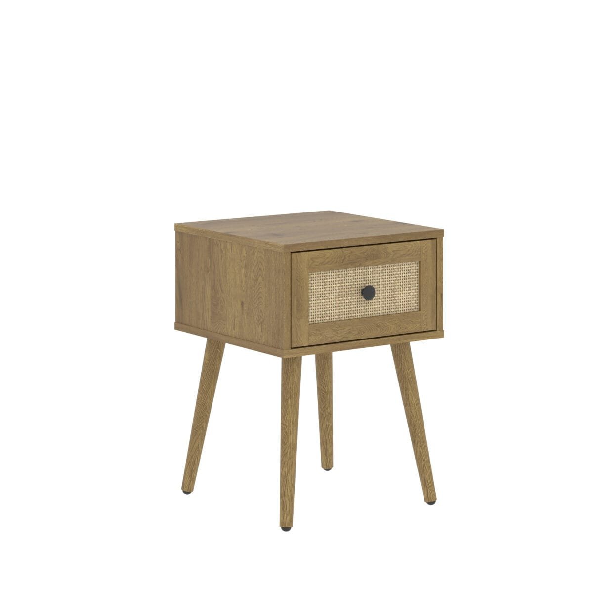 ⁦שידת לילה לצד המיטה בגימור ראטן דגם 3076⁩ – תמונה ⁦3⁩