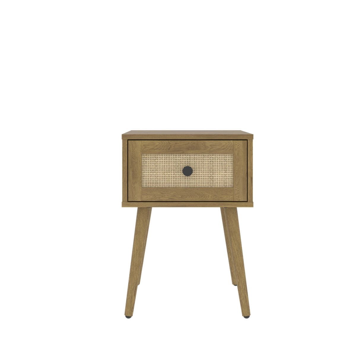 ⁦שידת לילה לצד המיטה בגימור ראטן דגם 3076⁩ – תמונה ⁦4⁩