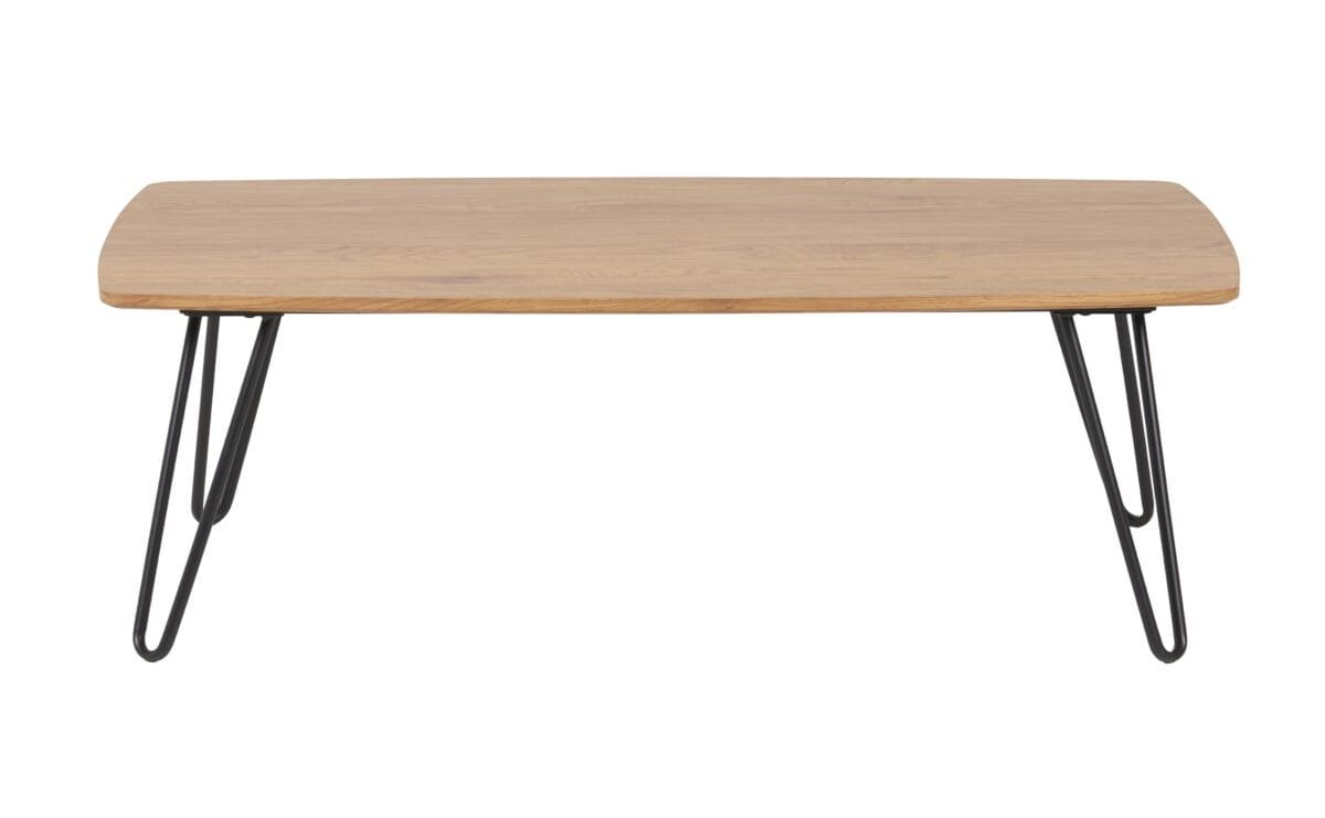 ⁦שולחן קפה מלבני לסלון בצבע עץ אלון דגם 5011⁩ – תמונה ⁦3⁩