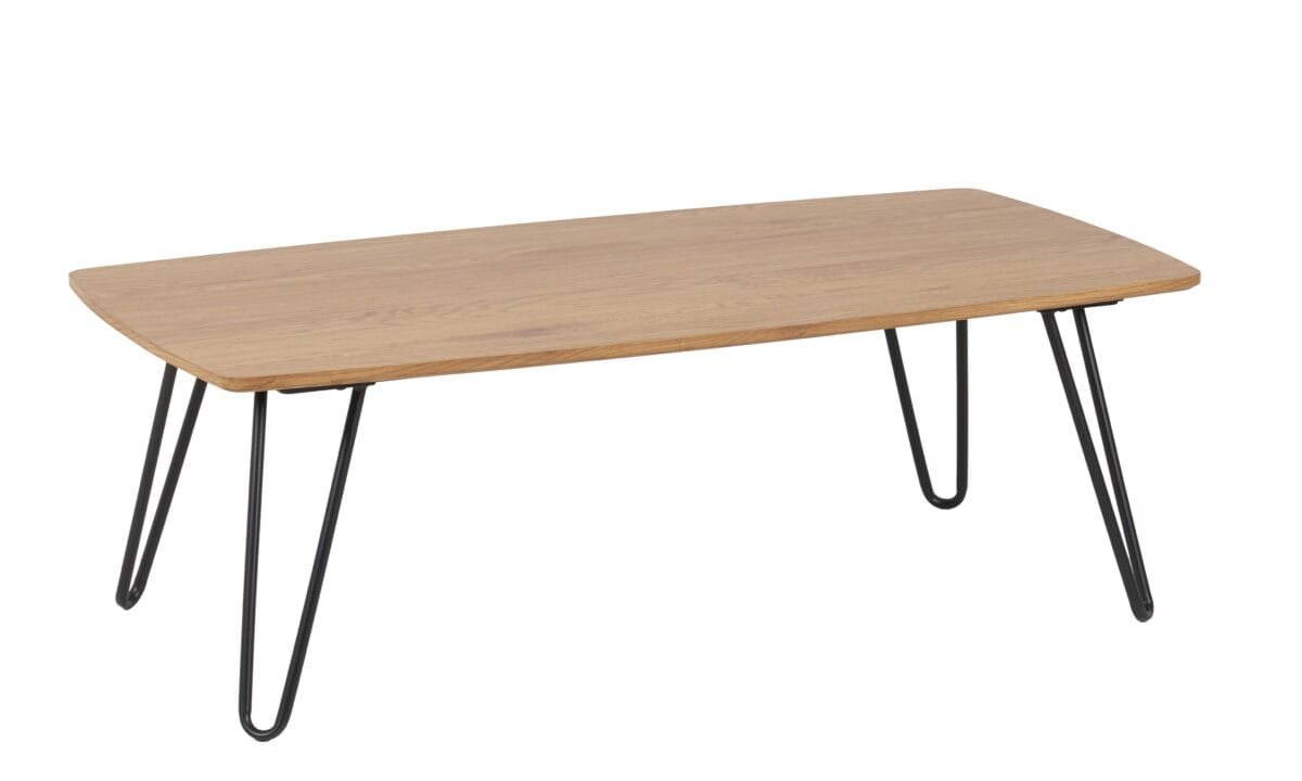 ⁦שולחן קפה מלבני לסלון בצבע עץ אלון דגם 5011⁩ – תמונה ⁦4⁩