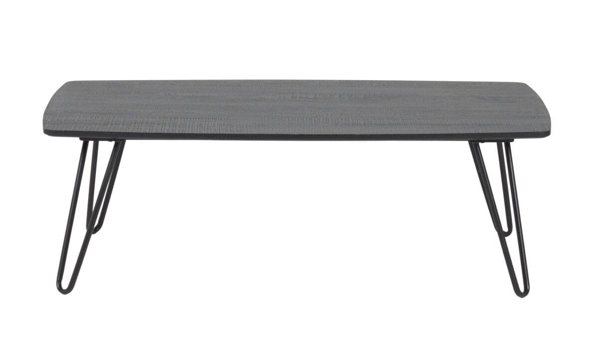 ⁦שולחן קפה מלבני לסלון בצבע שחור דגם 5011⁩ – תמונה ⁦2⁩