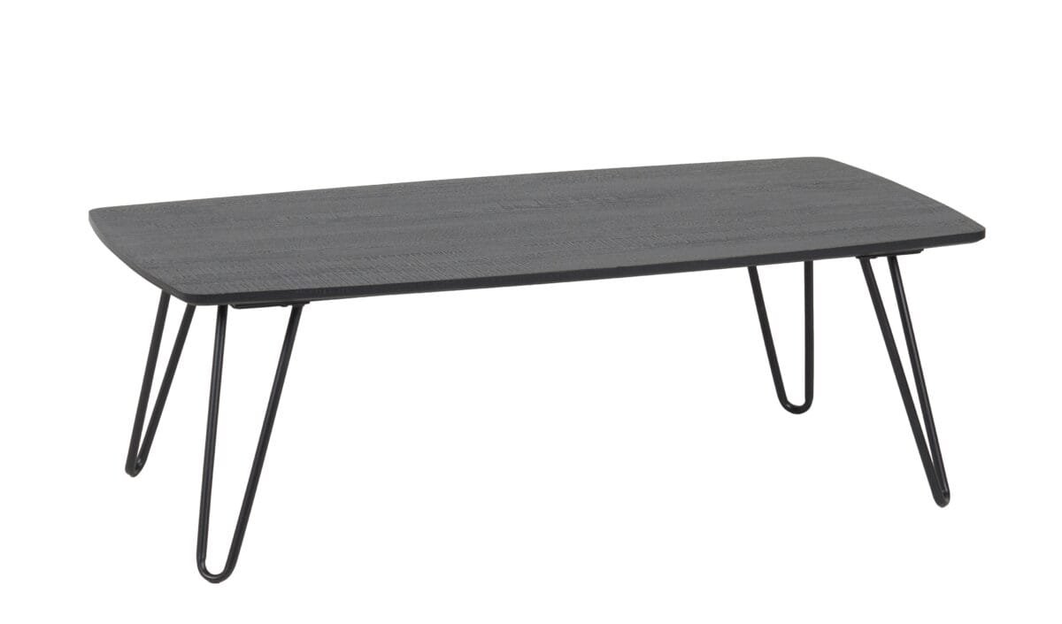 ⁦שולחן קפה מלבני לסלון בצבע שחור דגם 5011⁩ – תמונה ⁦3⁩