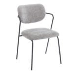 כיסא לפינת אוכל דגם 6126 מבית Step Up בצבע אפור