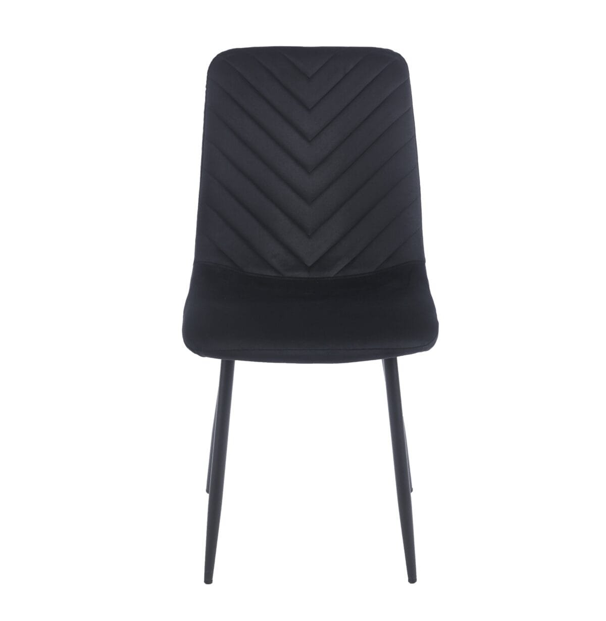 ⁦כיסא לפינת אוכל דגם 6129 מבית Step Up בצבע שחור⁩ – תמונה ⁦2⁩