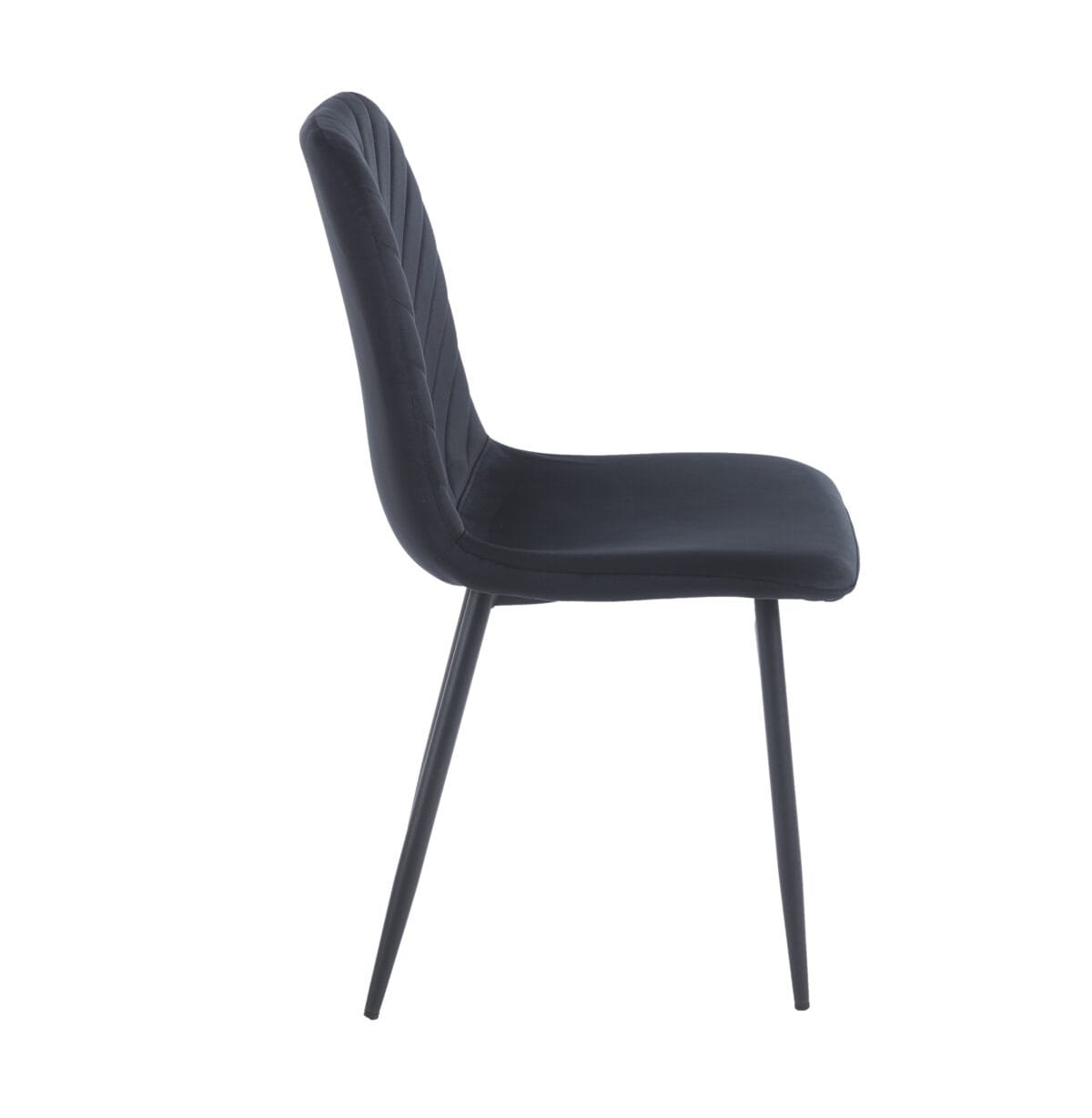 ⁦כיסא לפינת אוכל דגם 6129 מבית Step Up בצבע שחור⁩ – תמונה ⁦3⁩