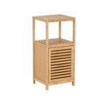 ארון במבוק עם מגירה ו-2 מדפים מתאים לחדר אמבטיה דגם 901