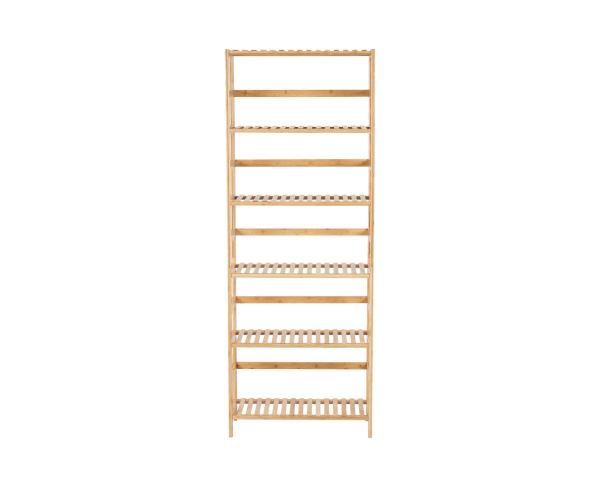 ⁦כוננית 6 מדפים רב תכליתית מבמבוק דגם 904⁩ – תמונה ⁦2⁩