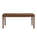 שולחן פינת אוכל מלבני  דגם 808 בצבע עץ אגוז