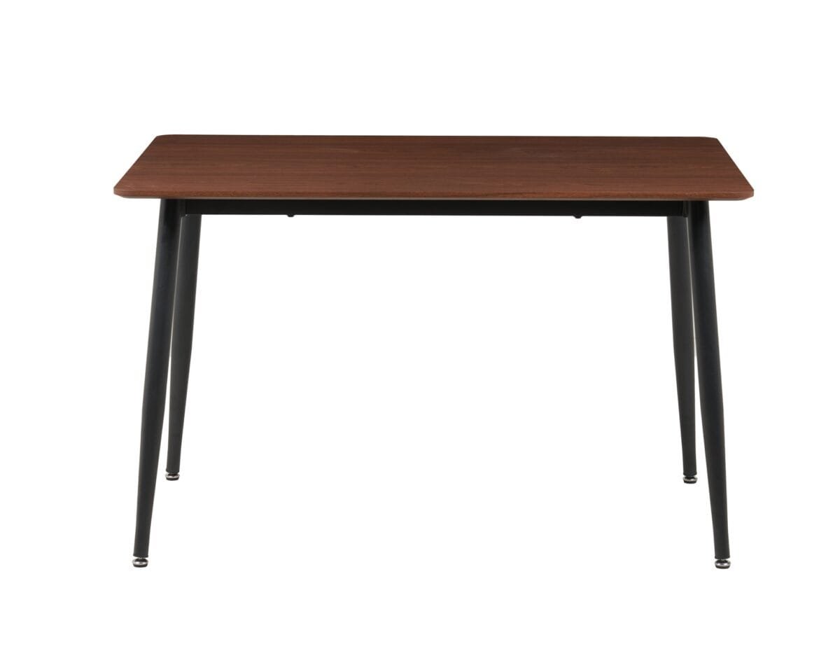 ⁦שולחן פינת אוכל מלבני דגם 801  בצבע עץ אגוז⁩ – תמונה ⁦2⁩