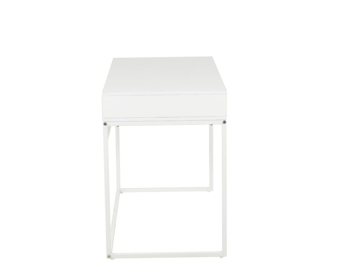 ⁦שולחן כתיבה עם 2 מגירות דגם 1207 בצבע לבן מבית Step Up⁩ – תמונה ⁦2⁩