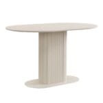 שולחן פינת אוכל אובלי דגם 811 בצבע סהרה