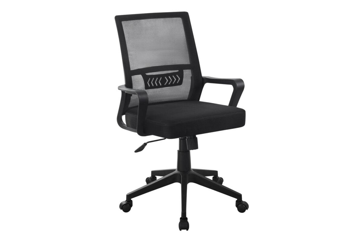 ⁦כיסא מחשב משרדי מתכוונן דגם 7018 מבית Step Up צבע שחור⁩ – תמונה ⁦2⁩