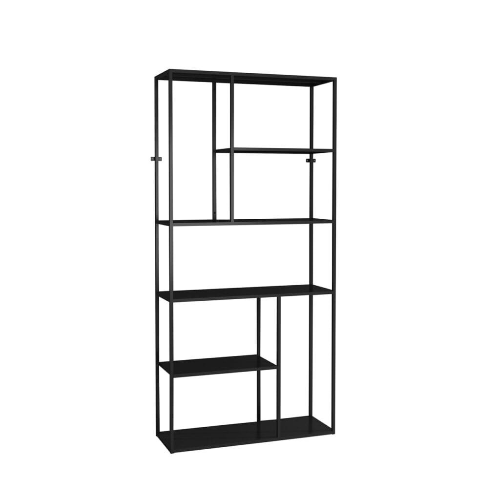 כוורת מתכת מעותבת בצבע  שחור דגם 206 מבית Step Up משלבת עיצוב מודרני, עמידות גבוהה והרכבה פשוטה.רהיט יוקרתי שמשדרג כל חלל בבית.