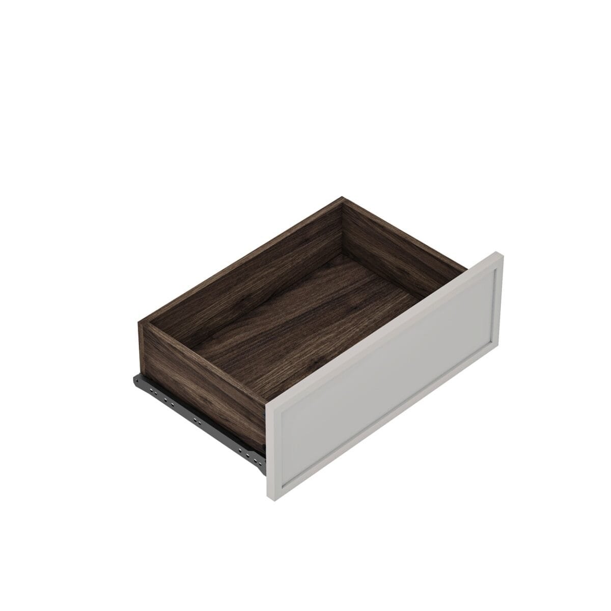 ⁦שידת לילה מעוצבת לצד המיטה בצבע סהרה שילוב מגירות אגוז דגם 3288⁩ – תמונה ⁦9⁩