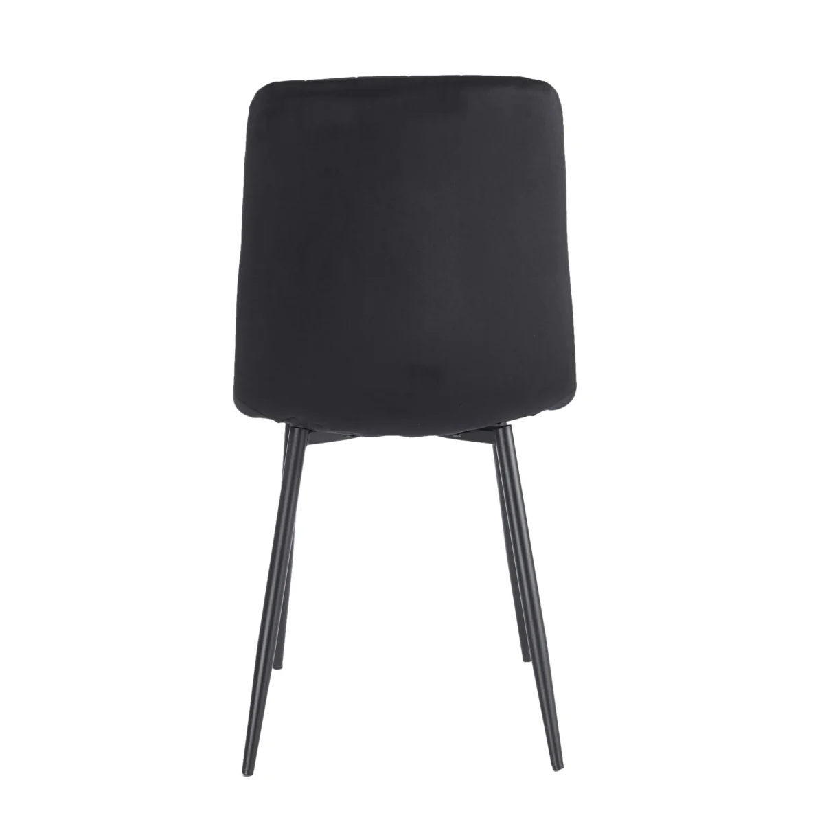 ⁦כיסא מרופד לפינת אוכל דגם 6157 מבית Step Up בצבע שחור⁩ – תמונה ⁦3⁩