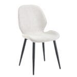 כיסא מרופד לפינת אוכל דגם 6158 מבית Step Up בצבע קרם