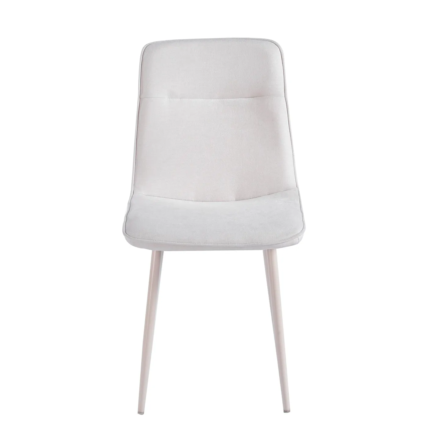 6163 (5) כיסא מרופד לפינת אוכל דגם 6163 בצבע קרם – תמונה 1