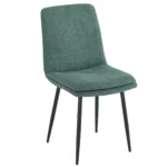 כיסא מרופד לפינת אוכל דגם 6164 בצבע ירוק