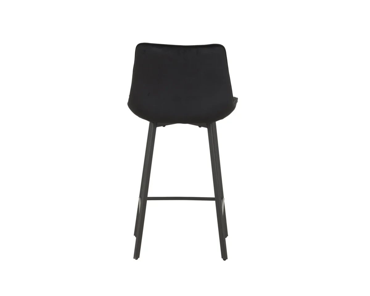 ⁦כיסא בר מרופד דגם 6144 בצבע שחור⁩ – תמונה ⁦4⁩