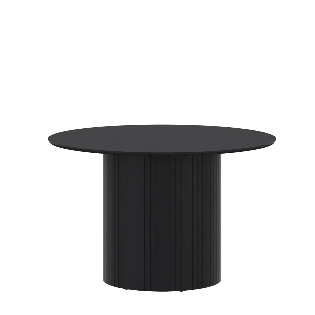 ⁦שולחן פינת אוכל עגול דגם 817 בצבע שחור⁩ – תמונה ⁦2⁩