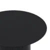 ⁦שולחן פינת אוכל עגול דגם 817 בצבע שחור⁩ – תמונה ⁦3⁩